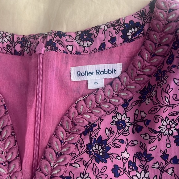 Roller Rabbit Naema Embroidered Minidress - Picture 4 of 4